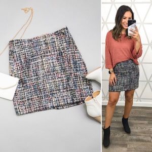 Tweed “clueless” winter skirt